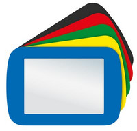 Bodenmarkieraufkleber, -bänder und -farbe