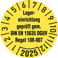 Prüf- und Inventarplaketten